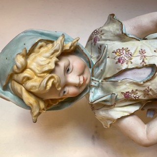 陶器人形イタリア製女の子